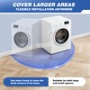 RDXTIK Magnetic Dryer Vent Connector, DV180 Airtight Seal Dryer Vent