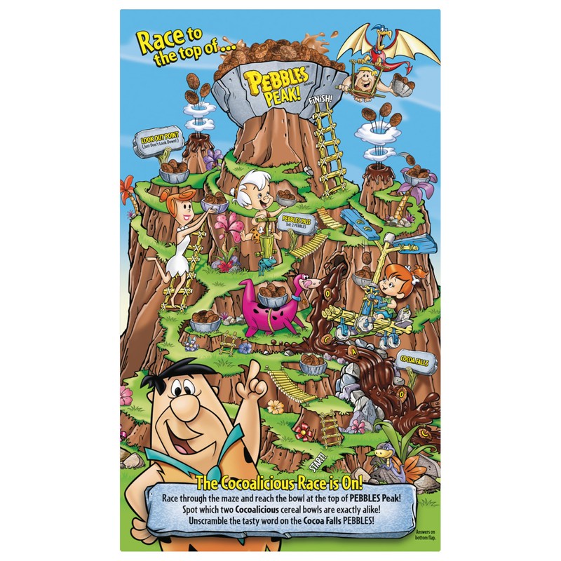 Cocoa PEBBLES Cereal, Chocolatey Kids Crunch, Gluten Free Sweetened Rice