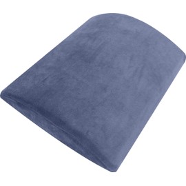PETEX Lumbar Cushion 30 x 24 x 6 cm Grey - Car Support Cushion LWS Back Cushion