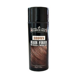 ican Barber Side London Hair Fiber For Fuller & Thicker Hair Hair Loss Concealer for Men and Women Brown 50g