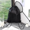 2Pcs Convenient String Sack Cinch Bag Enough Capacity Waterproof Drawstring