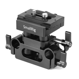 SmallRig 15mm Rod Support System Baseplate with Arca-Swiss QR Plate - DBC2272B