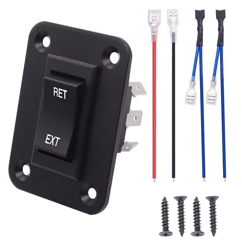 TWTADE Momentary Polarity Reverse Rocker Toggle Switch Control Motor Up