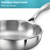 Hawkins Pro 26 cm Frying Pan, Triply Stainless Steel Fry
