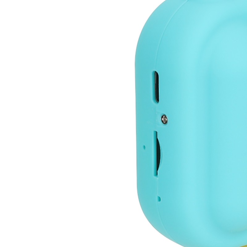 Kids Camera Blue 48MP Dual Lens 2.4inch IPS Screen 600mAh