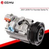 cciyu Air Conditioning Compressor Compatible for Hyundai Santa Fe 2.7L
