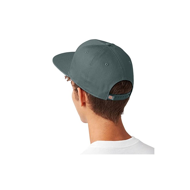 Dickies Men's Skateboarding Flat Bill Cap Green