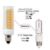 E11 LED Bulb JD e11 T4 Mini Candelabra Base 8W