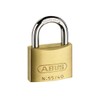 ABUS 02860 Brass Padlock with 5251 Alike Keyed