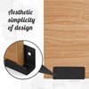 LOUZAGO 10 Pcs Wall Hanger, Stainless Steel Wall Mount Brackets