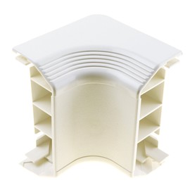 Panduit T70ICIW Power Rated Raceway Inside Corner Fitting, Off White