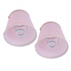 2PCS European Style E14 Lamp Shade Pink Lampshade for Chandelier