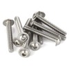 MewuDecor M6-1.0 x 14mm Flanged Button Head Socket Cap Screws