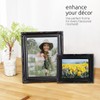 Kiera Grace Georgia Photo Frame - Black, 5" x 7