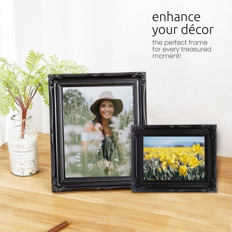 Kiera Grace Georgia Photo Frame - Black, 5" x 7