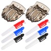 Mipcase 1Set Golf Ball Alignment Tool Reusable Ball Marker Liner
