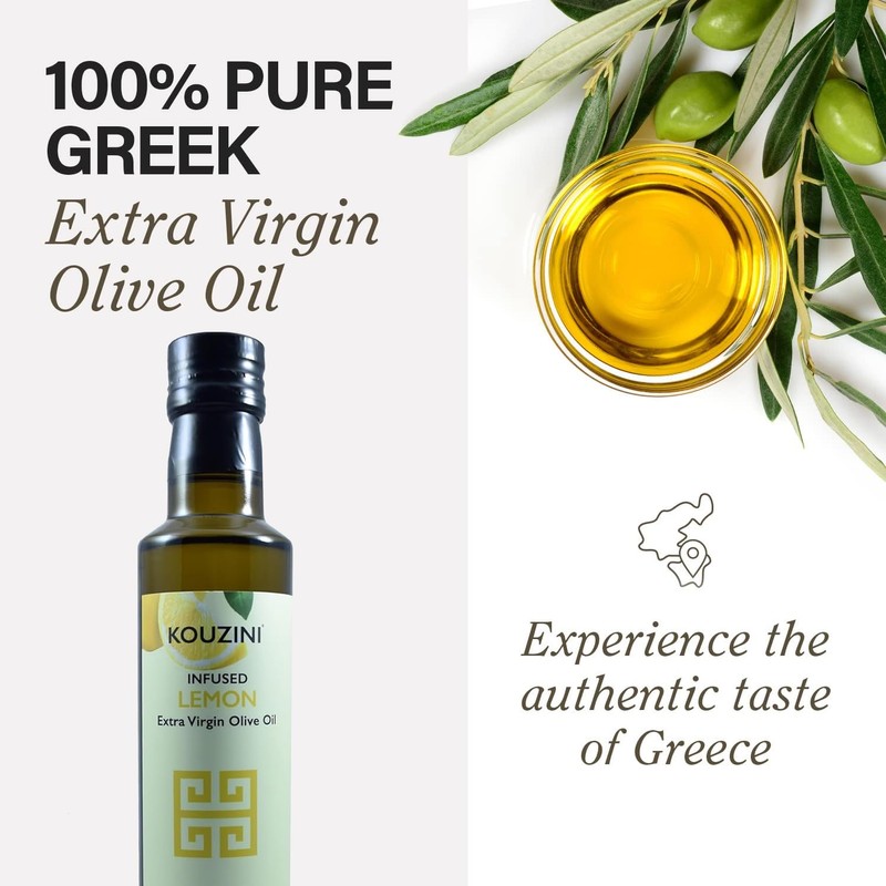 Kouzini Kouzini Lemon Infused Extra Virgin Olive Oil