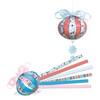 Ursus 24190099 Design Stripes Mini Paper Balls Spring Fever, 132