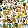 Unbranded 20 Beer Stickers Drinking Cartoon Pint Glass Save Water
