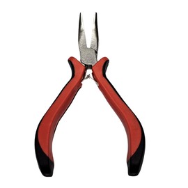 Mr.Gadget's Solutions Mini Bent Nose Plier – Professional Bent Chain Nose Pliers for Beading, Jewelry Making, and Crafts – Fine Hand Tools for Precision Work and Functional Crafting