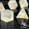 DND Liquid Dice Set Polyhedral Dice for Dungeons & Dragons