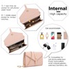 Miss Lulu Women's Clutch Elegant Evening Bag Envelope Shoulder Bag