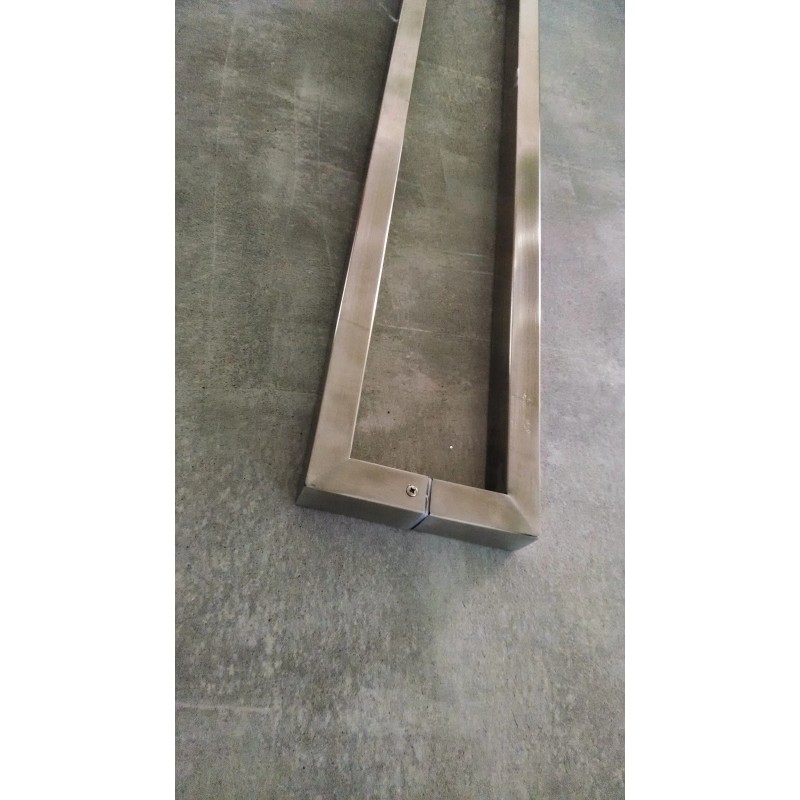 Martin + Pratt Square Entry Door Pull Modern Entrance Handle