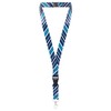 ROLSELEY Multicolour Lanyard Neck Strap with TIE DIAGONAL STRIPES pattern