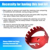 X AUTOHAUX 69800 Fuel Pump Socket Tool Fuel Tank Lock