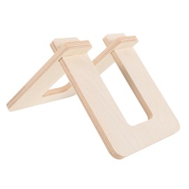 COHEALI Wooden Bike Holder Detachable Scooter Stand Support for Balanced Bikes Durable Parking Rack for Smooth Surface present for Friends and Family