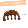 Generic Wooden Massage Comb for Scalp Relaxation High Grade Durable
