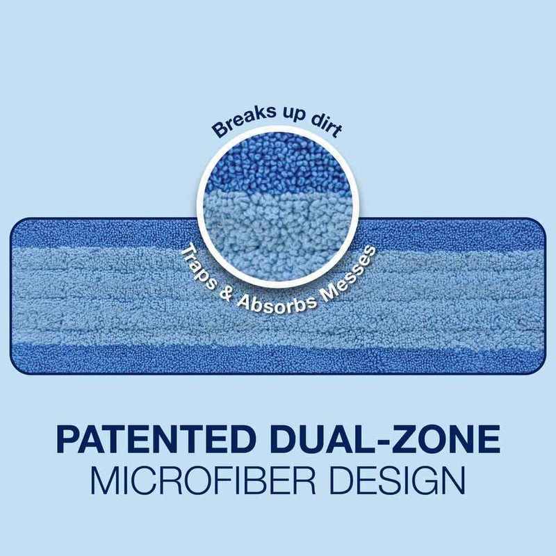 WORX 128 Oz. Hardwood Floor Cleaner + Microfiber Wet Mop