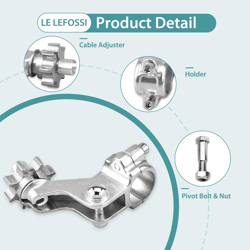 LE LEFOSSI 7/8" Handlebars Clutch Perch Assembly with Hot Start