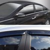 AUTOCLOVER Tape-On Rain Guards Window Visors 4 Pcs Set for