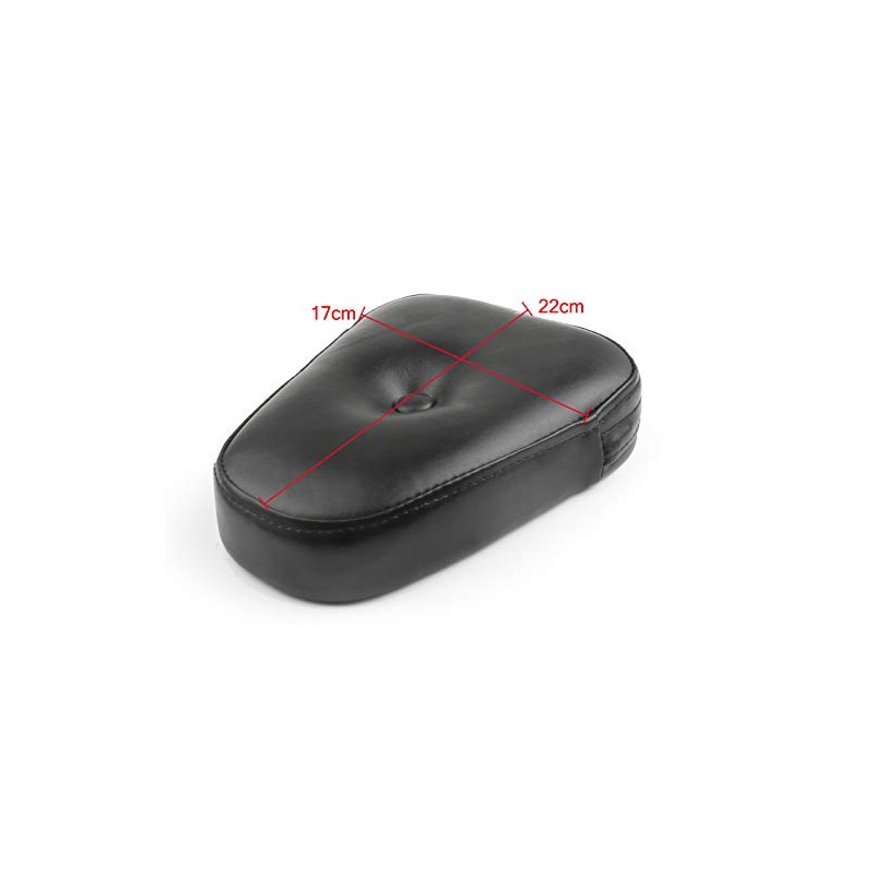 Artudatech Backrest Cushion Pad Sissy Bar 6.7 x 8.7 inches