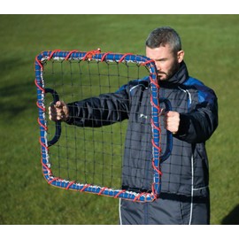 Precision Football Sports Match Training Equipment Steel Hand-held Rebounder