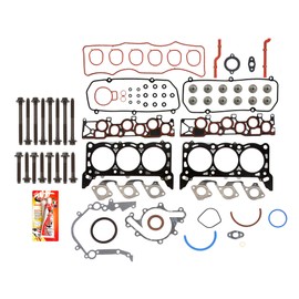 Compatible With 99-03 Ford Winstar V6 3.8 Vin 4 OHV Full Gasket Set Head Bolts