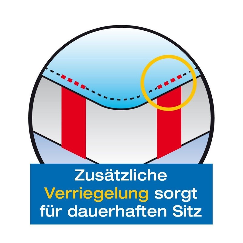 Bierbaum Wohnen Sanfor Molton Mattress Topper, Made in Germany