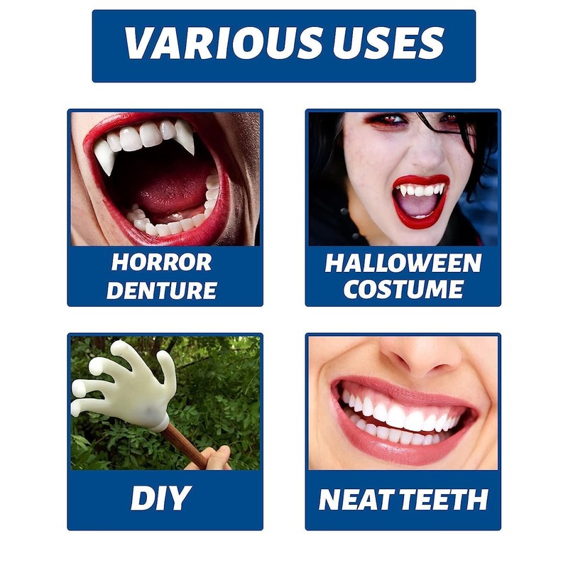 Tooth Provisional Teeth Kit, Provisional Fake Teeth Replacement Kit for