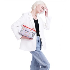 PXTIDY Wedding Day Emergency Kit Miss to Mrs Bride Survival Bag Bridal Shower Cosmetic Toiletry Organizer Future Mrs Gift(Grey-LT)