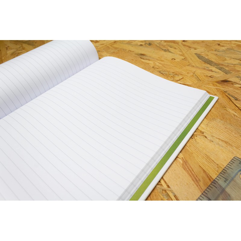 Silvine Premium A4 Carbon Zero Hardback Notebook - Lined (128