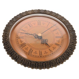 KONTONTY Vintage Quartz Clock Insert Durable Clock Head with Movement for DIY Crafts Compact Design Reliable Replacement Accessory for Home Decor