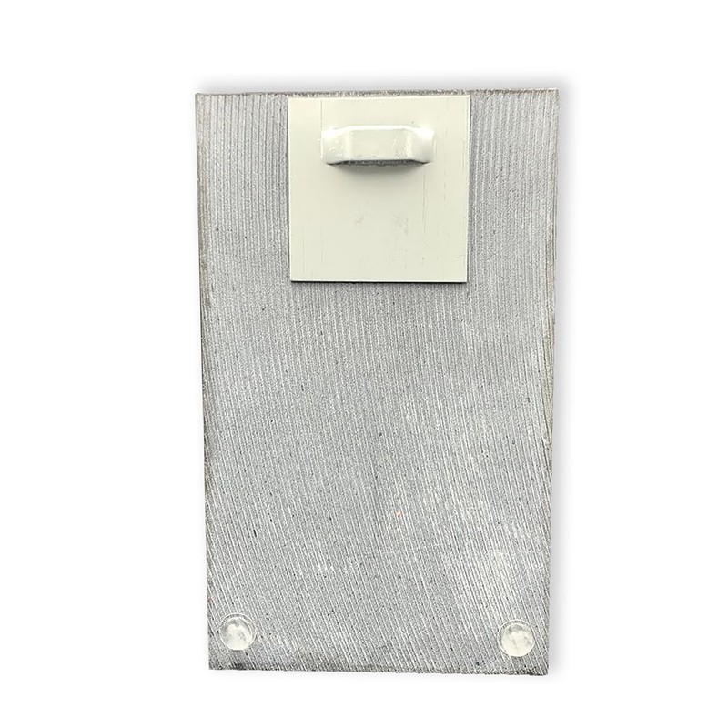 FRITZ COX Holy Kettle: Stone Walnut with Cross Stainless Steel