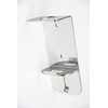 WALL MOUNT SINGLE DISPENSER CHROME HOLDER Ideal for CAREX 250ml