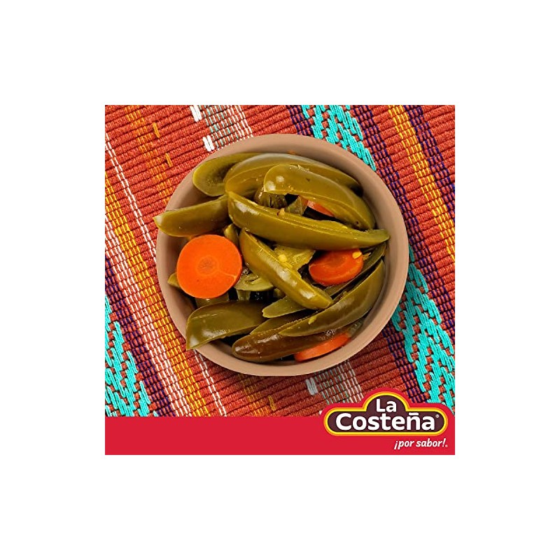 La Costeña Sliced Jalapeno Peppers - Pickled Jalapenos - Jalapeno