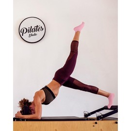 Grip Pilates Socks for Women, Non-slip Yoga Athletic Socks for Barre Ballet Barefoot Workout Hospital (CA/US, Alpha, One Size, Regular, Regular, 3 colors#2)