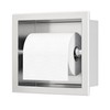 Qeke Toilet Paper Holder, SUS 304 Stainless Steel Recessed Toilet