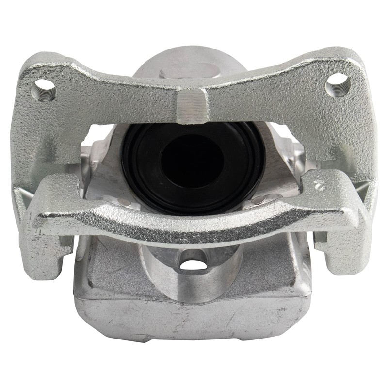 TRQ Front Brake Caliper Set Brackets Hardware Zinc Coated Compatible