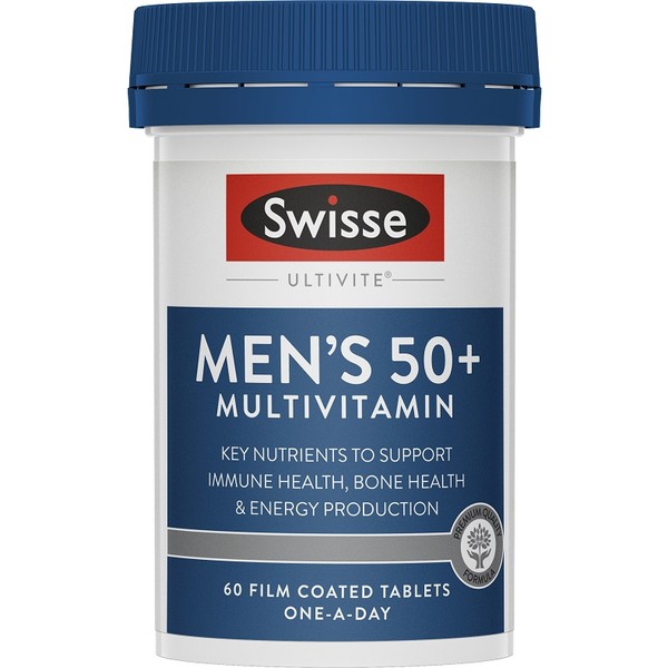 Swisse Men's 50+ Multivitamin Tablets 60