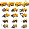Mini Construction Vehicles Set Pull Back Engineering Car Toys Tractor